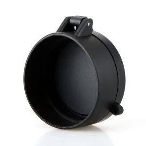 1Pc 45-64mm Hunting Gun Caliber Rifle Scope Mount Quick Flip Spring Up Open Lens Cover Cap Eye Protect Objective Cap