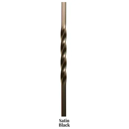 2BASK44 | Double Basket Iron Baluster | 2553 | 1/2"