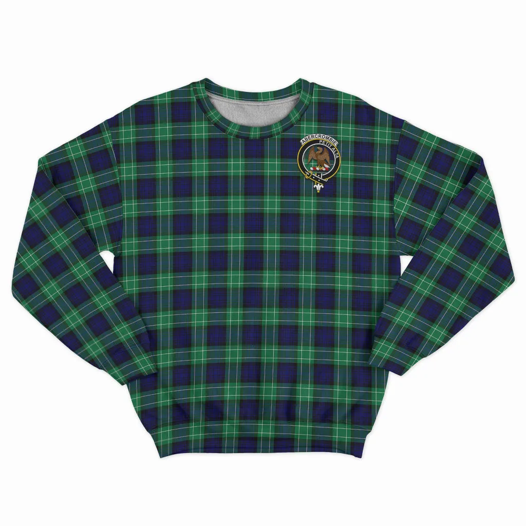 Abercrombie Tartan Sweatshirt with Family Crest