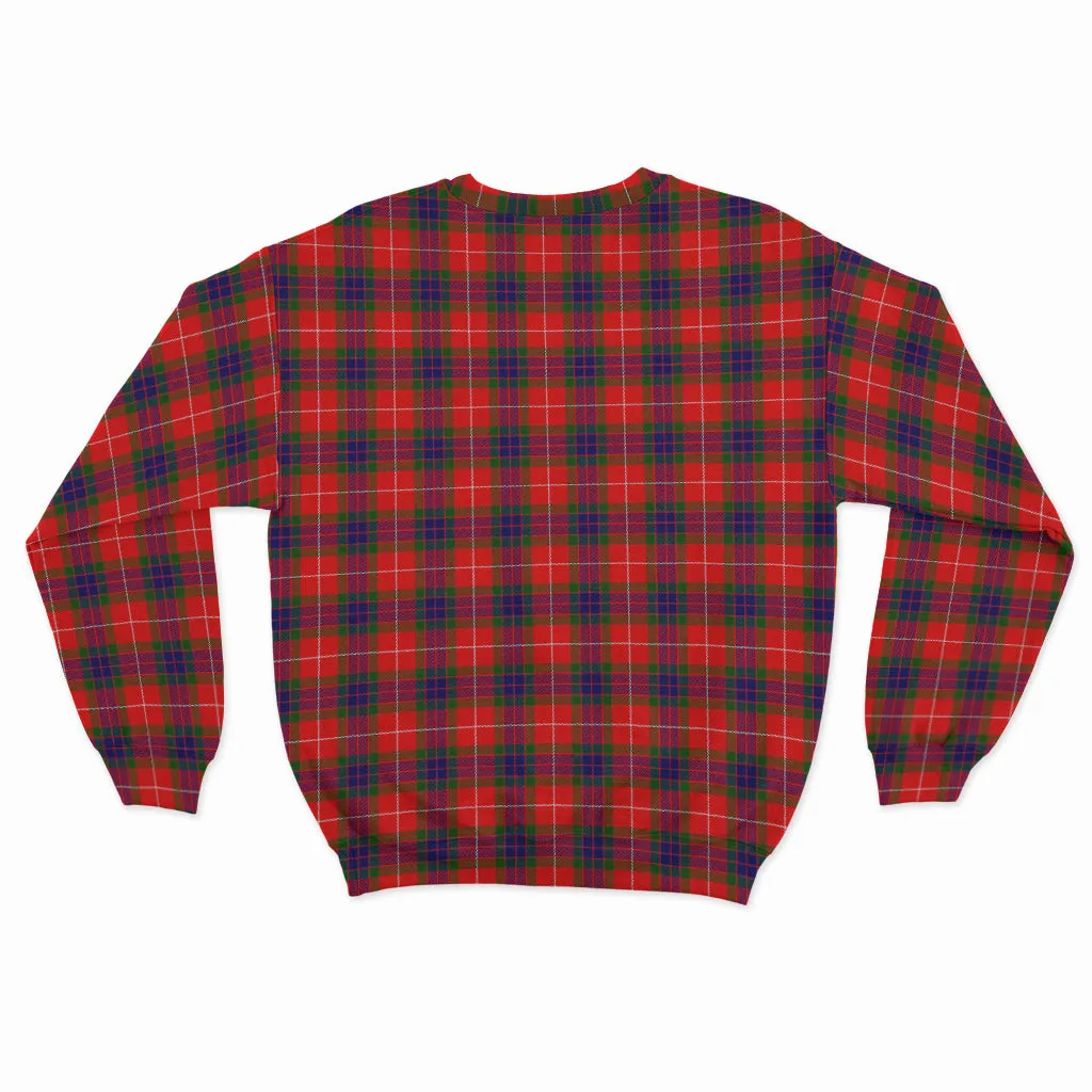 Abernethy Tartan Sweatshirt with Family Crest