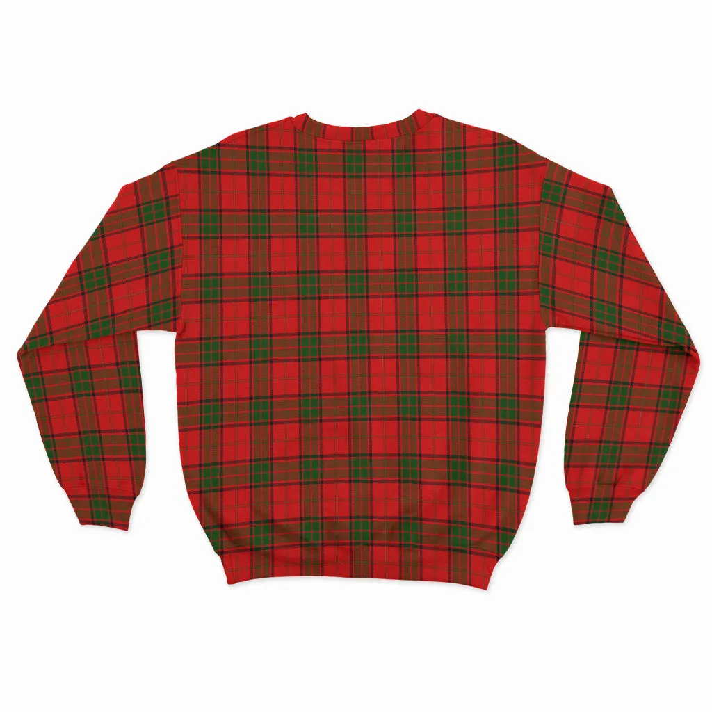 Adair Tartan Sweatshirt with Family Crest