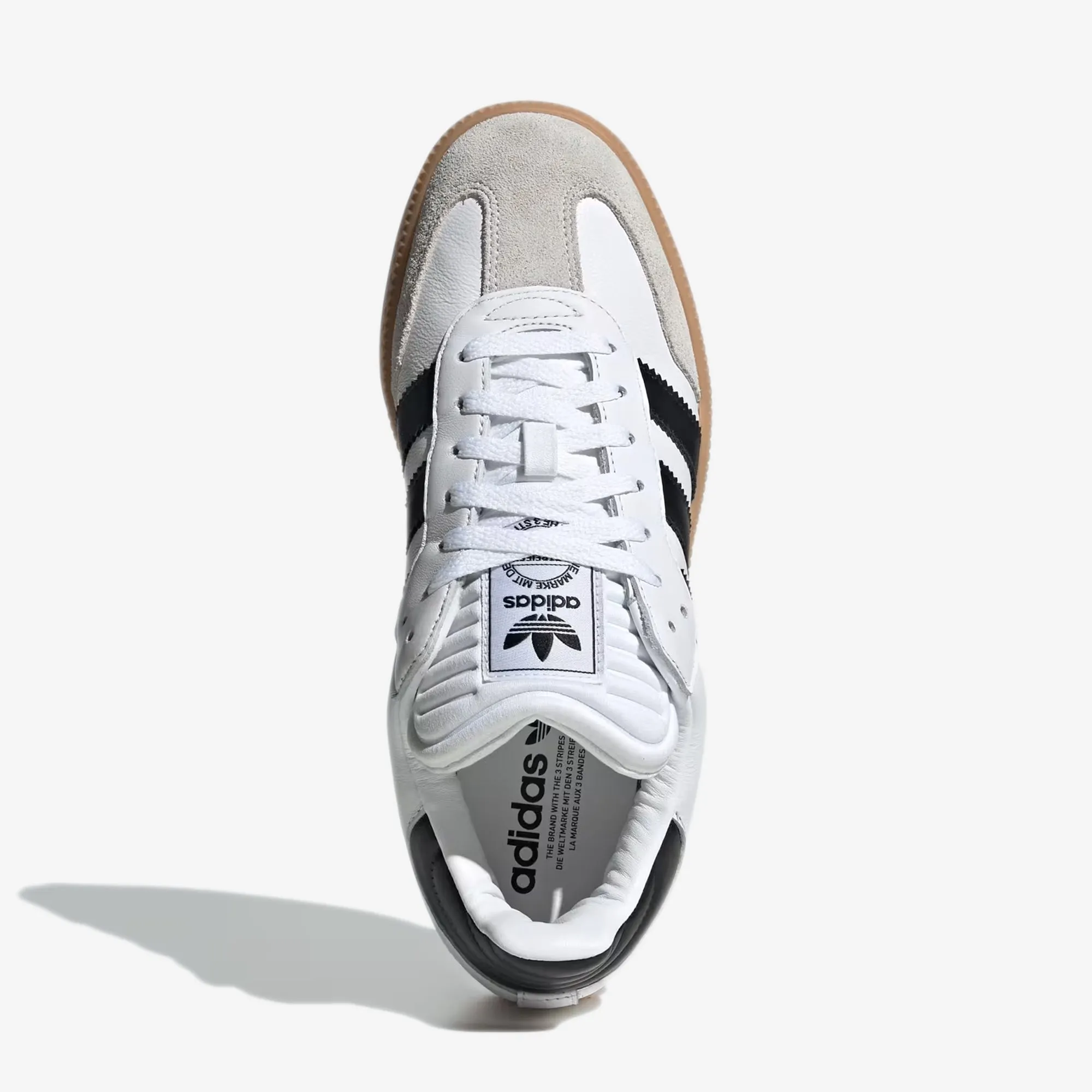 ADIDAS ORIGINALS | SAMBA XLG { BLACK/WHITE/GUM