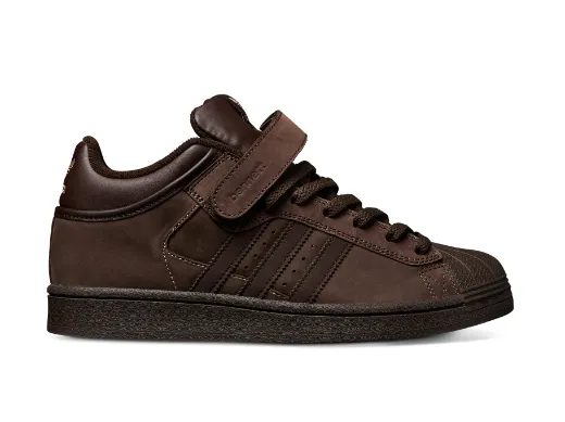 Adidas Pro Shell ADV x Niels Bennett Shoe - Brown/Dark Brown