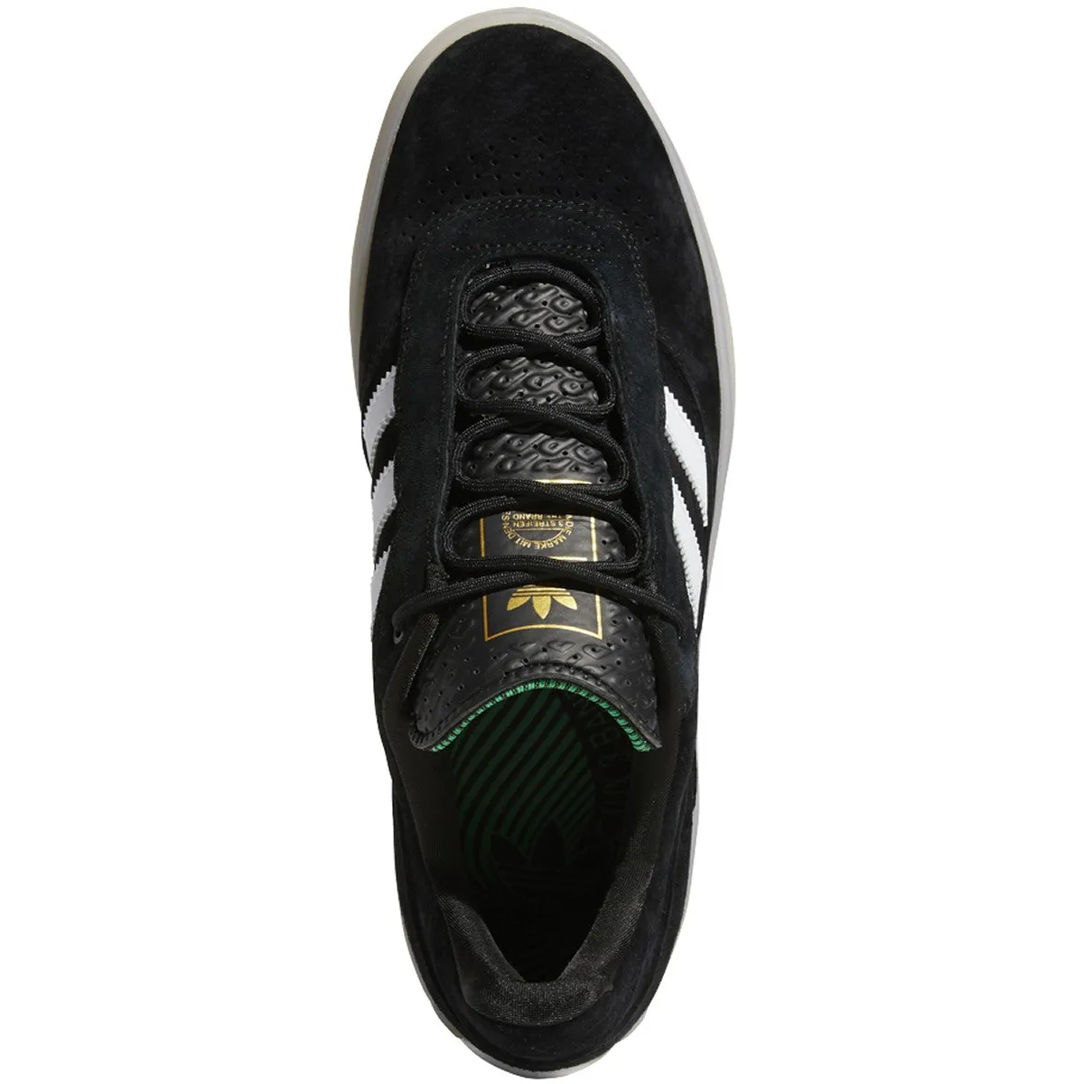 Adidas Puig Skateboard Shoe - Black/White/Vivid Green