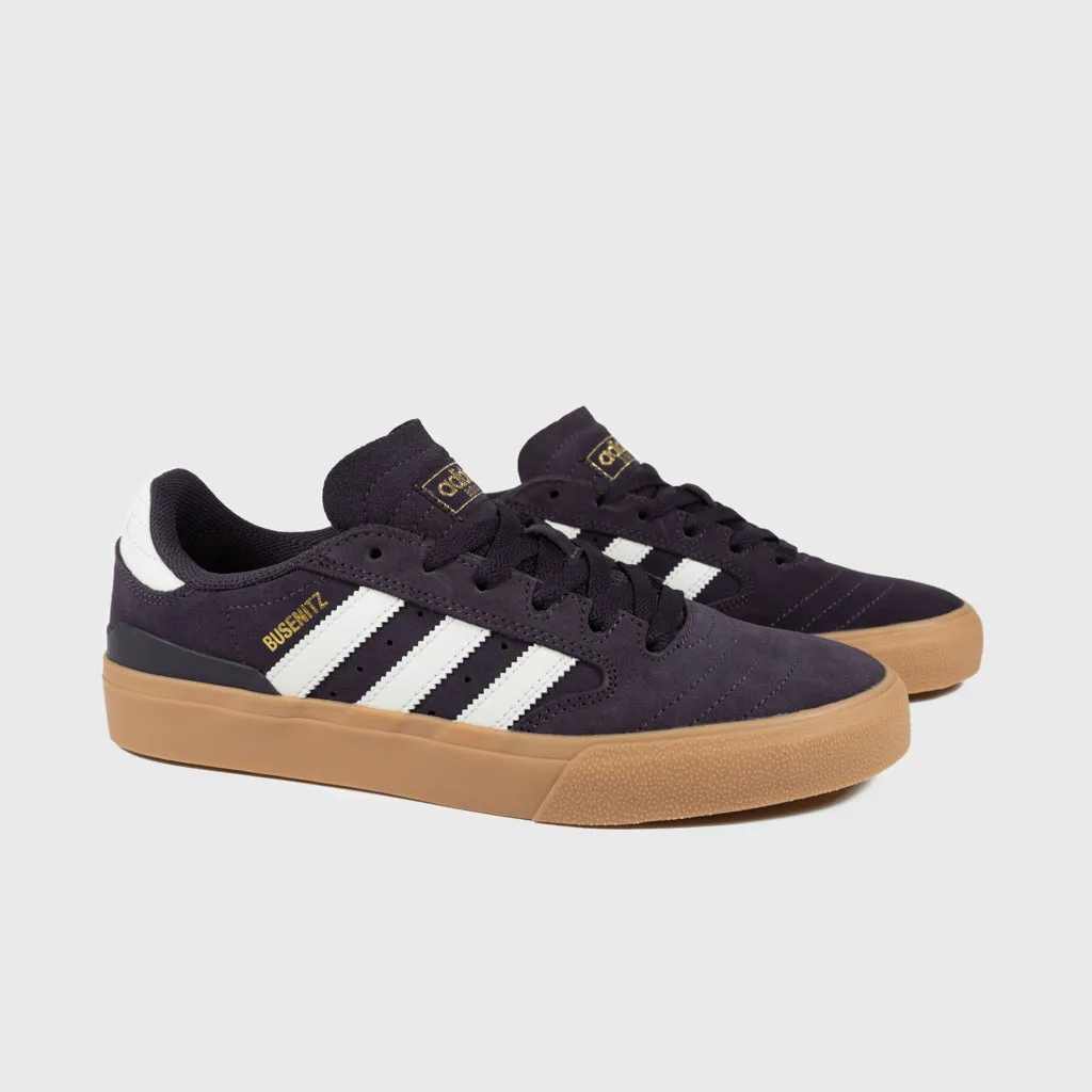 Adidas Skateboarding - Busenitz Vulc 2 Shoes - Aurora Black / Off White / Gum 3