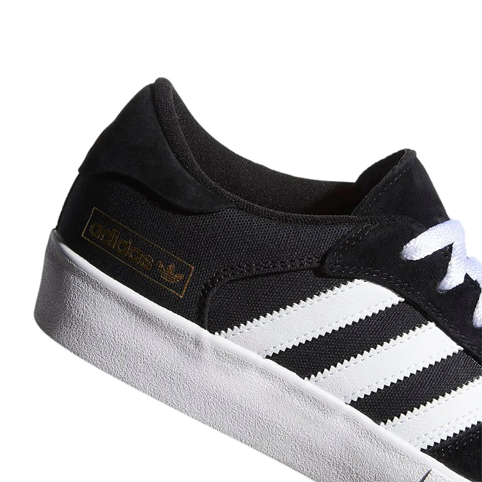 adidas SKATEBOARDING MATCHBREAK SUPER SHOES // CORE BLACK/CLOUD WHITE/GOLD METALLIC