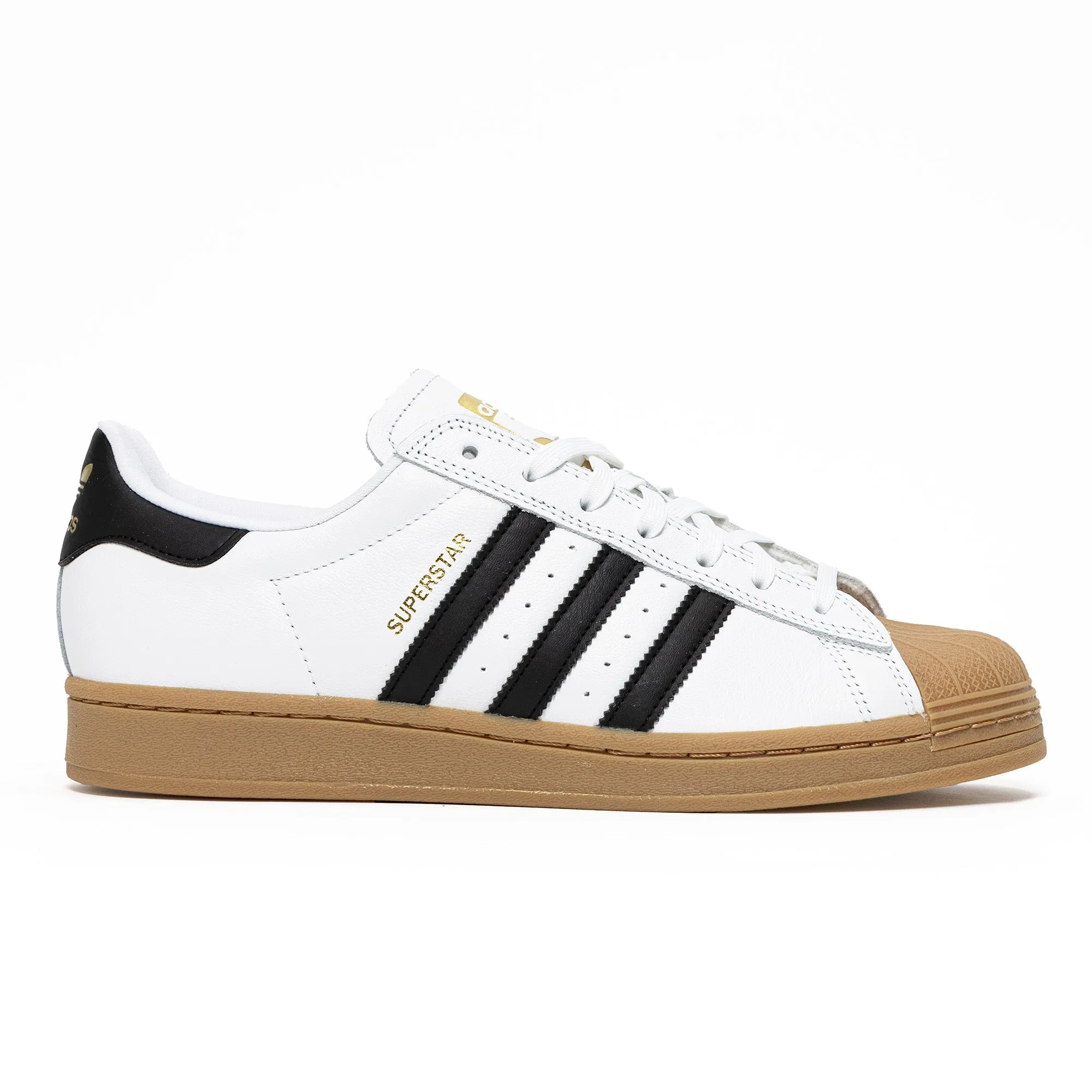 Adidas Superstar ADV Skateboard Shoe - White/Black/Gum