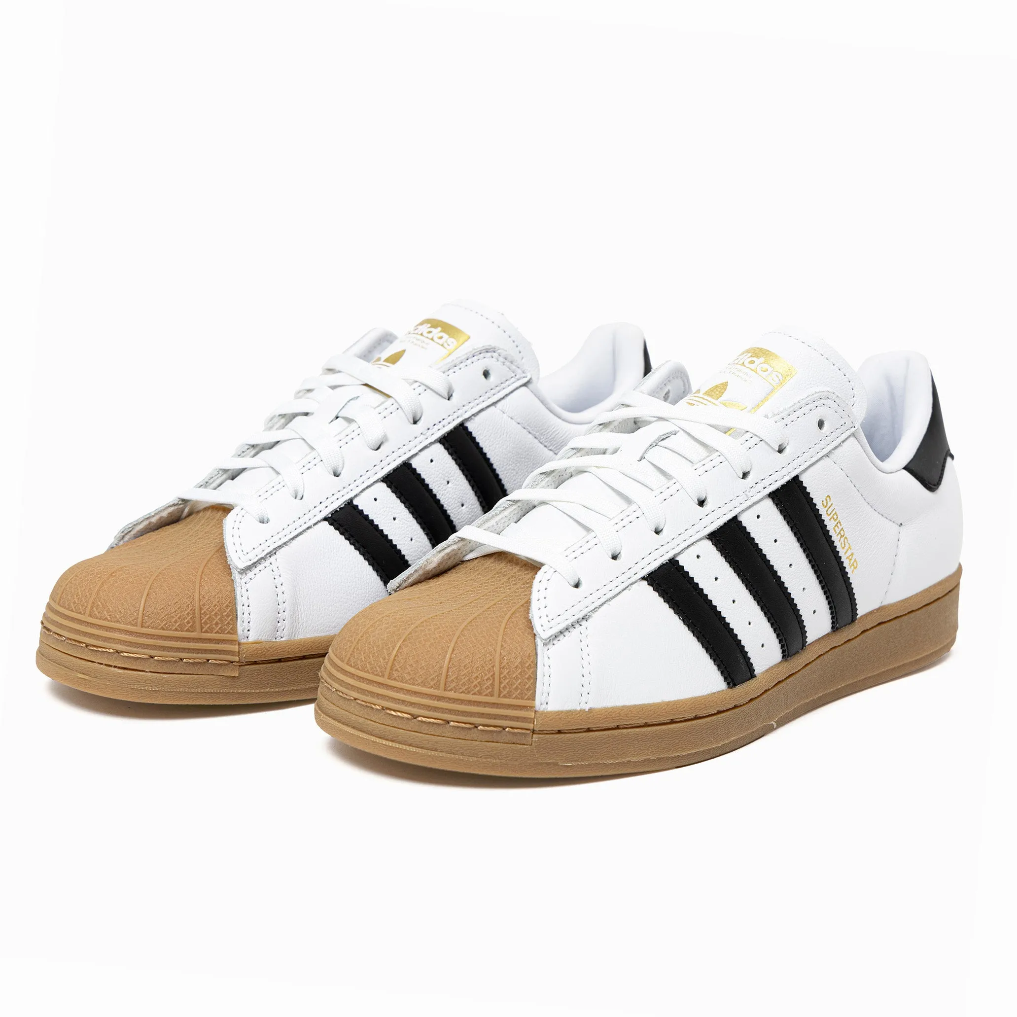 Adidas Superstar ADV Skateboard Shoe - White/Black/Gum