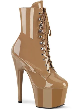 ADORE-1020 [Toffee Patent] | PLATFORM BOOTS [PREORDER]