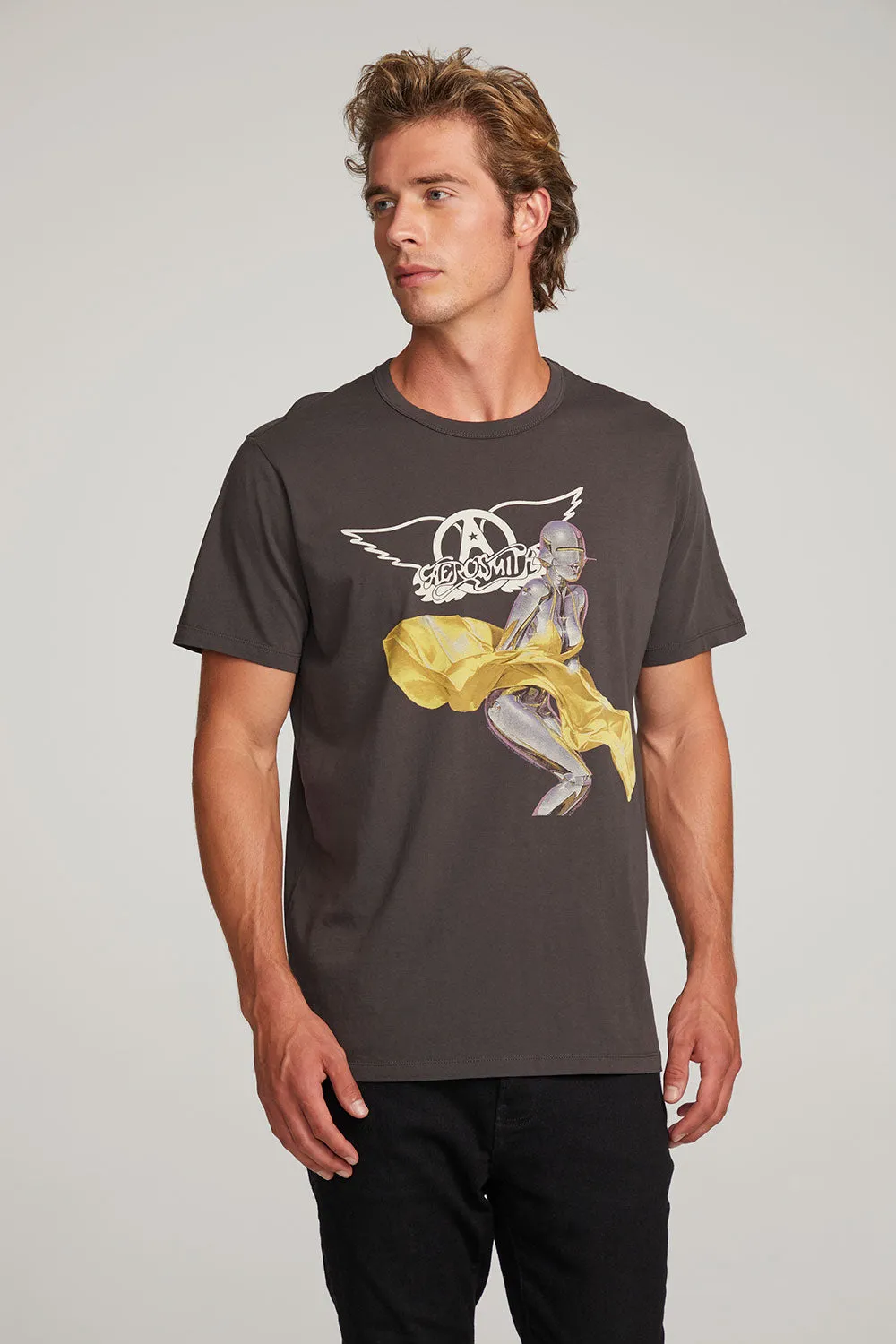 Aerosmith Just Push Play Mens Tee