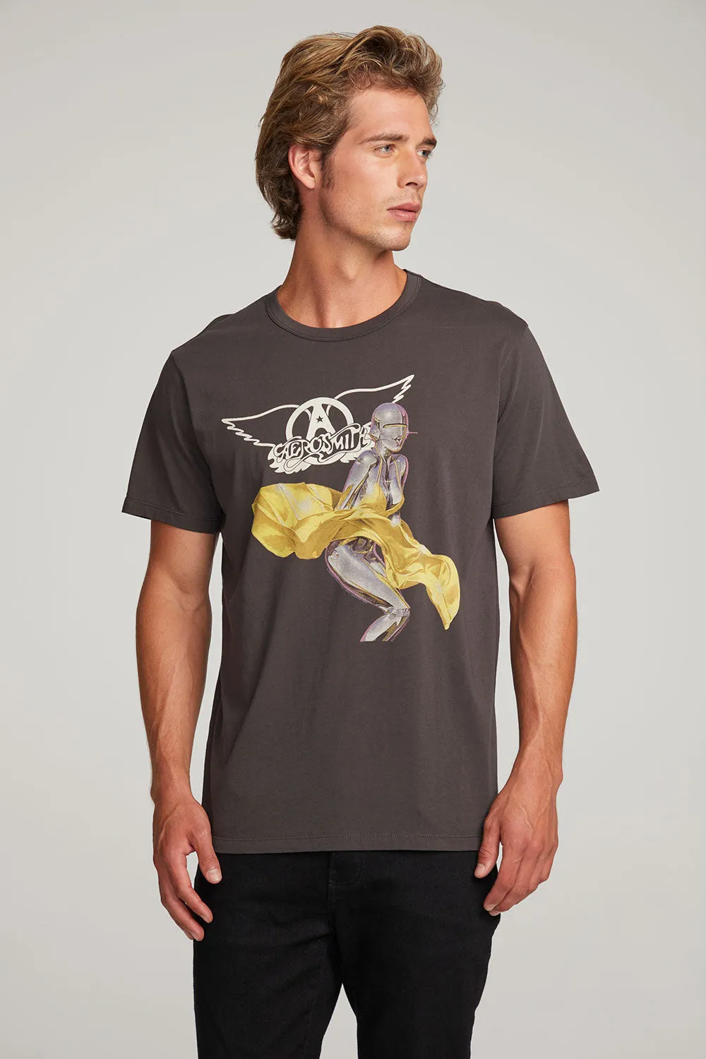 Aerosmith Just Push Play Mens Tee