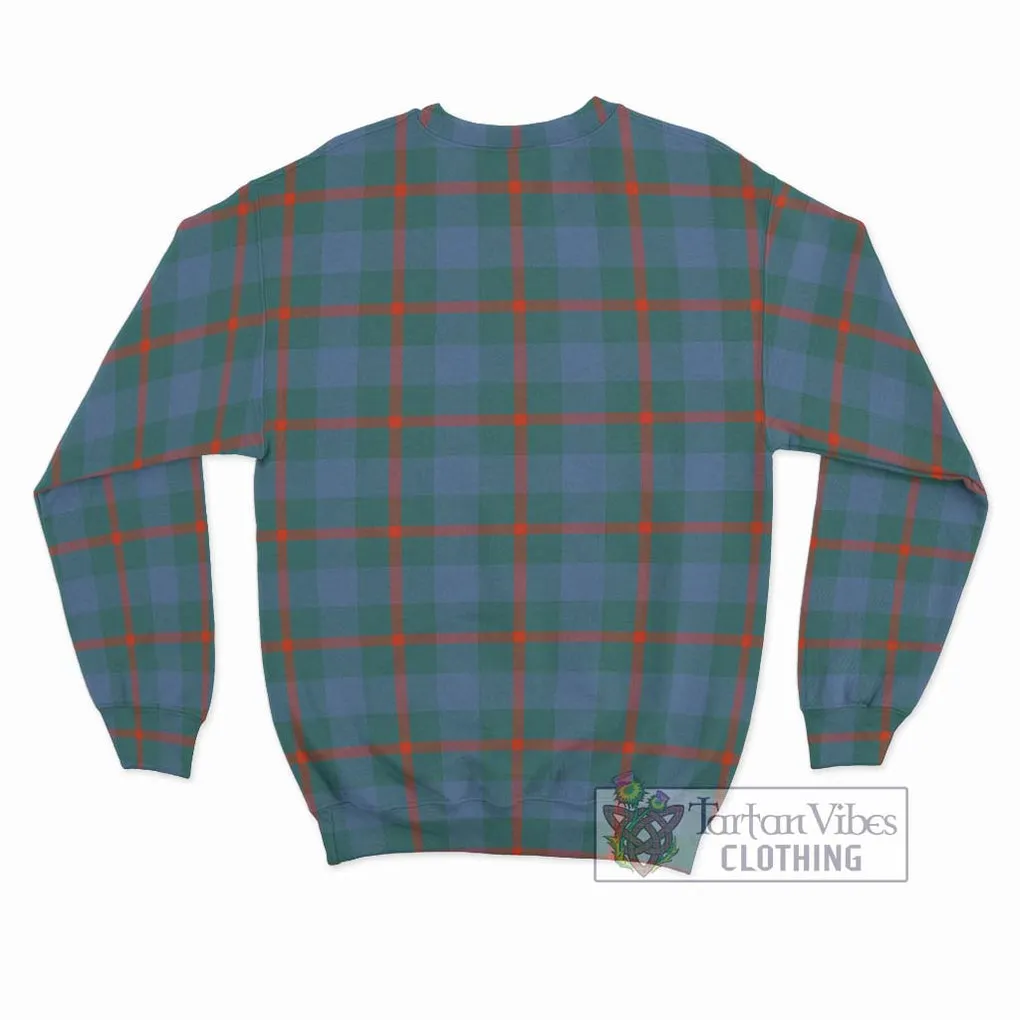 Agnew Ancient Tartan Sweatshirt with Family Crest DNA In Me Style