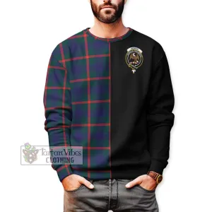 Agnew Tartan Sweatshirt with Family Crest and Half Of Me Style