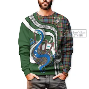 Aikenhead Tartan Sweatshirt with Epic Bagpipe Style