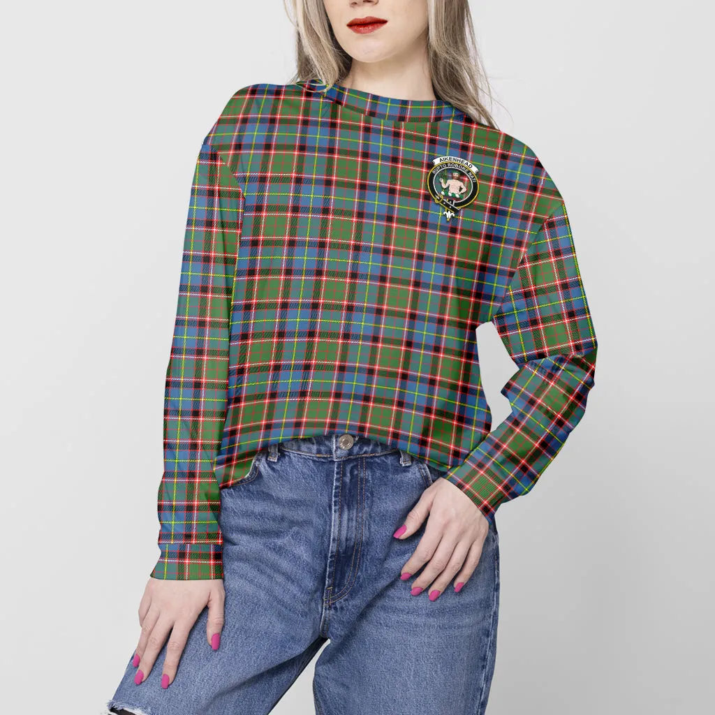 Aikenhead Tartan Sweatshirt with Family Crest