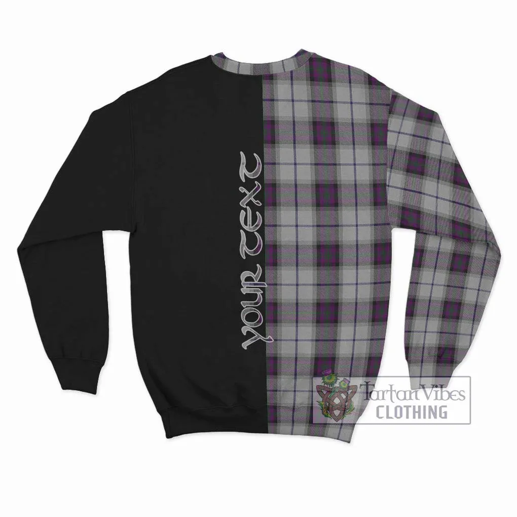 Alexander of Menstry Dress Tartan Sweatshirt with Family Crest and Half Of Me Style