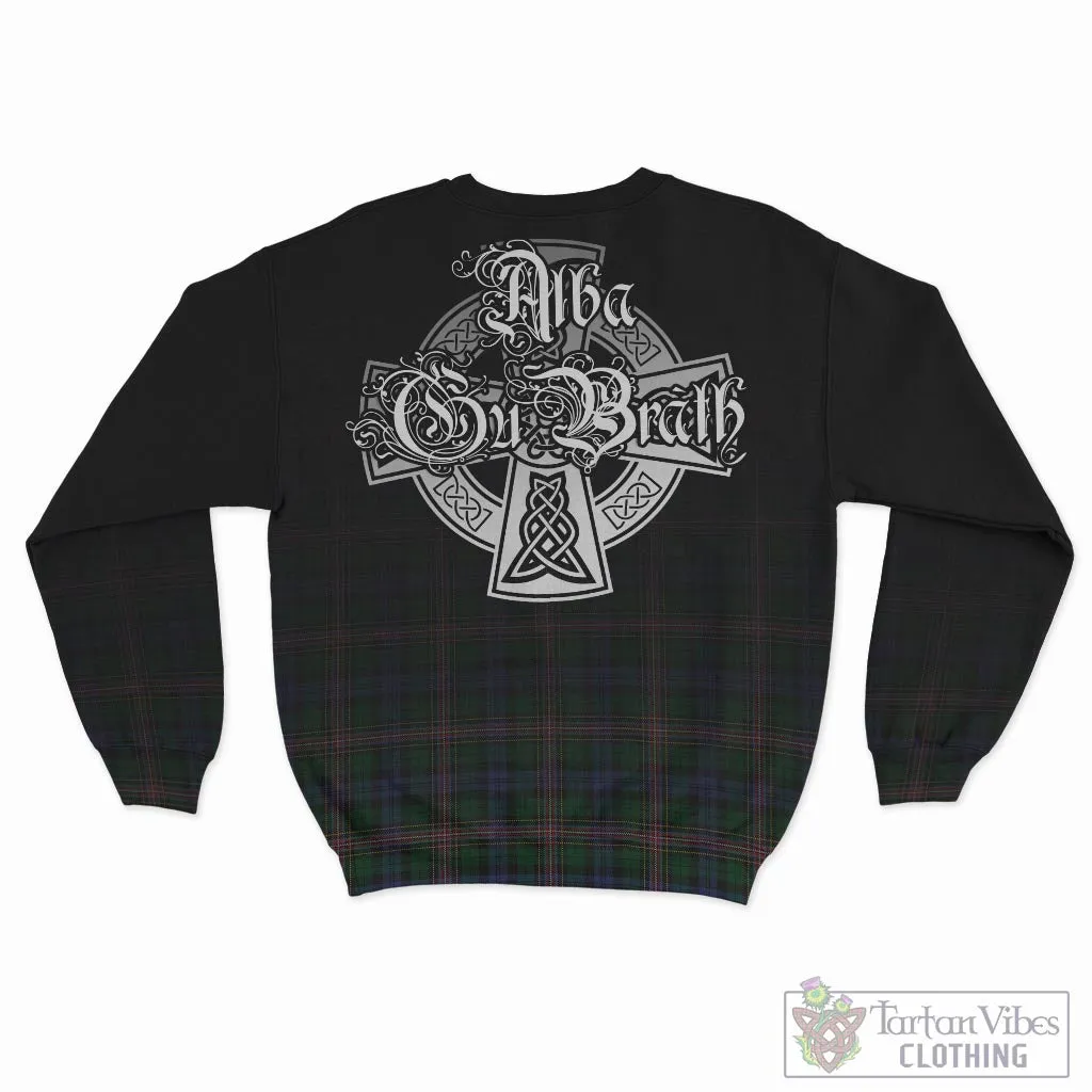 Allison Tartan Sweatshirt Featuring Alba Gu Brath Family Crest Celtic Inspired