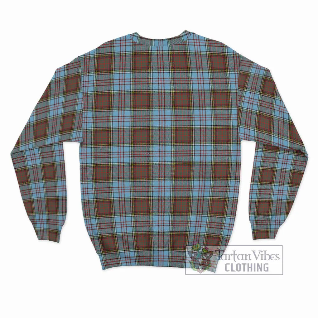 Anderson Ancient Tartan Sweatshirt with Family Crest DNA In Me Style