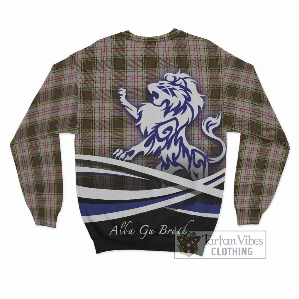 Anderson Dress Tartan Sweatshirt with Alba Gu Brath Regal Lion Emblem