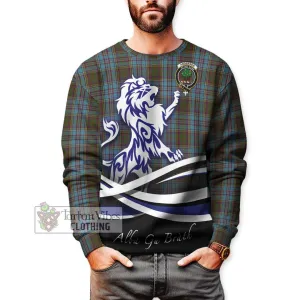 Anderson Tartan Sweatshirt with Alba Gu Brath Regal Lion Emblem