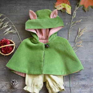 Animal Cape Sewing Pattern - Doll