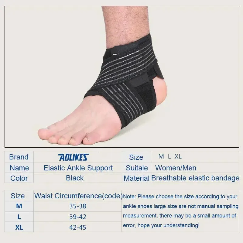 Aolikes 1PCS Ankle Protector  Foot Support Sports Gear Gym