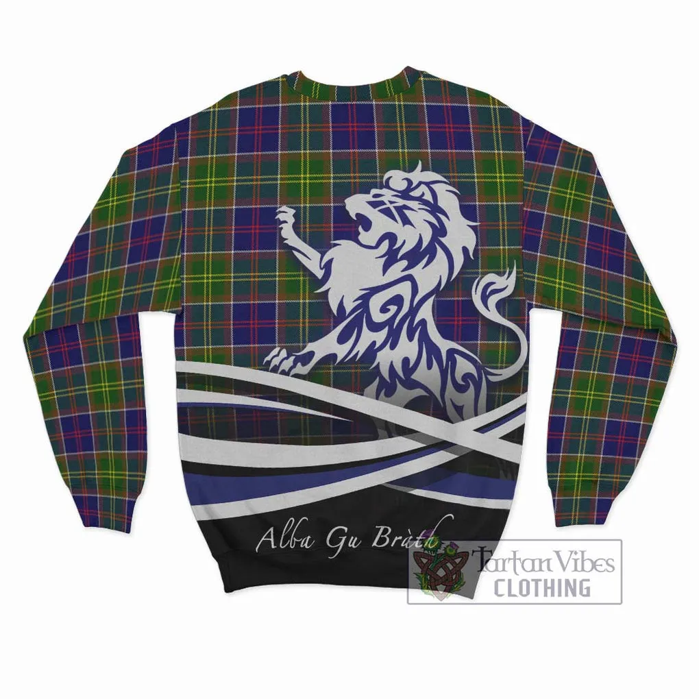 Arnott Tartan Sweatshirt with Alba Gu Brath Regal Lion Emblem