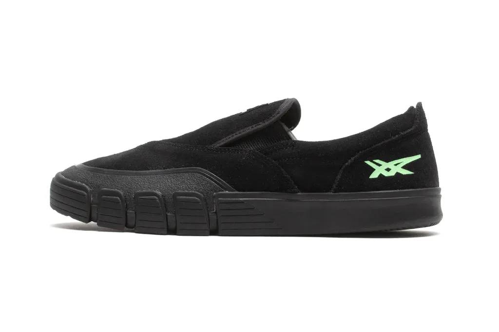 Asics Gel-Flexkee Slip-on: Black/Tourmaline