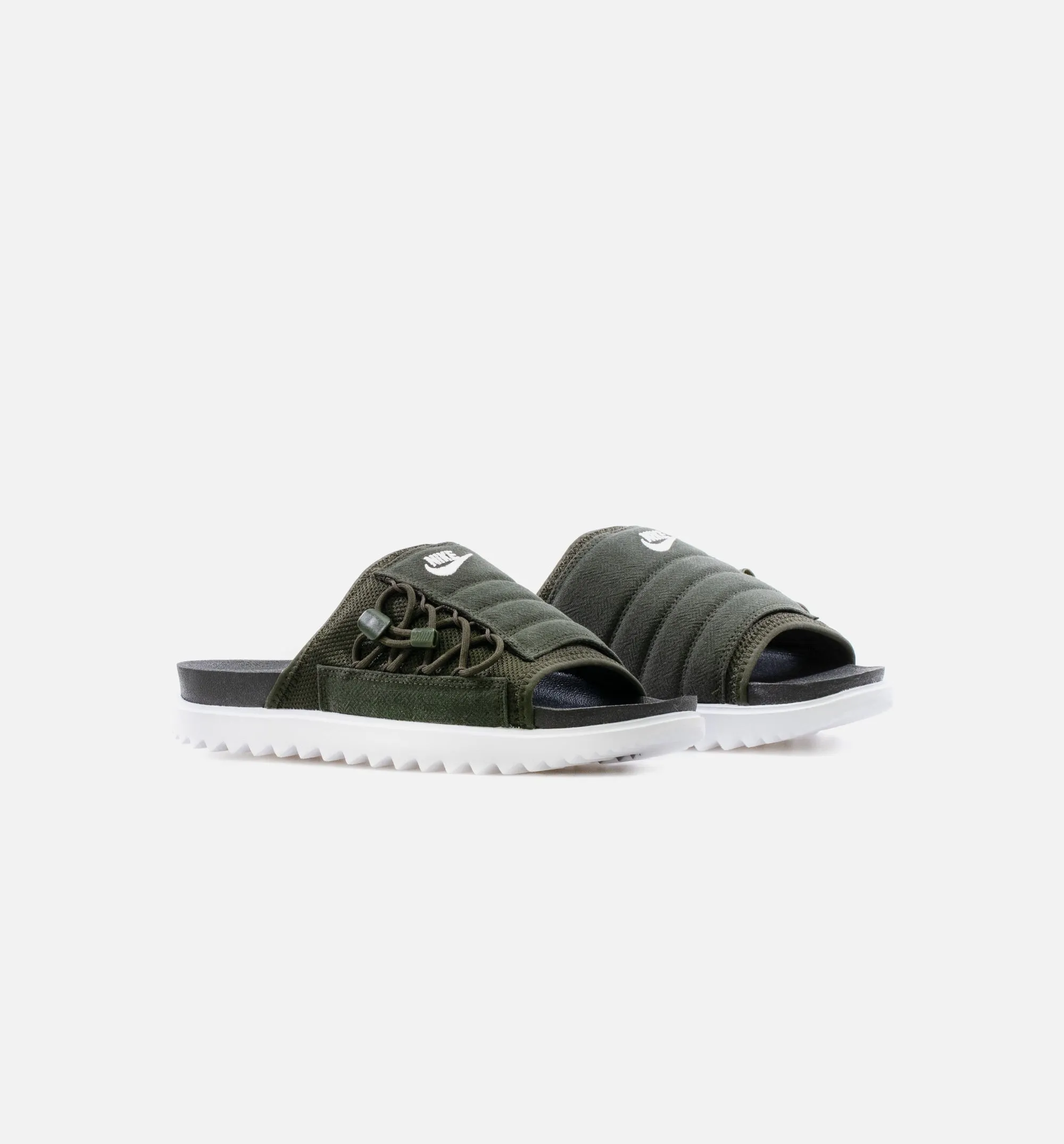 Asuna Slide Sequoia Mens Sandal - Olive/Black