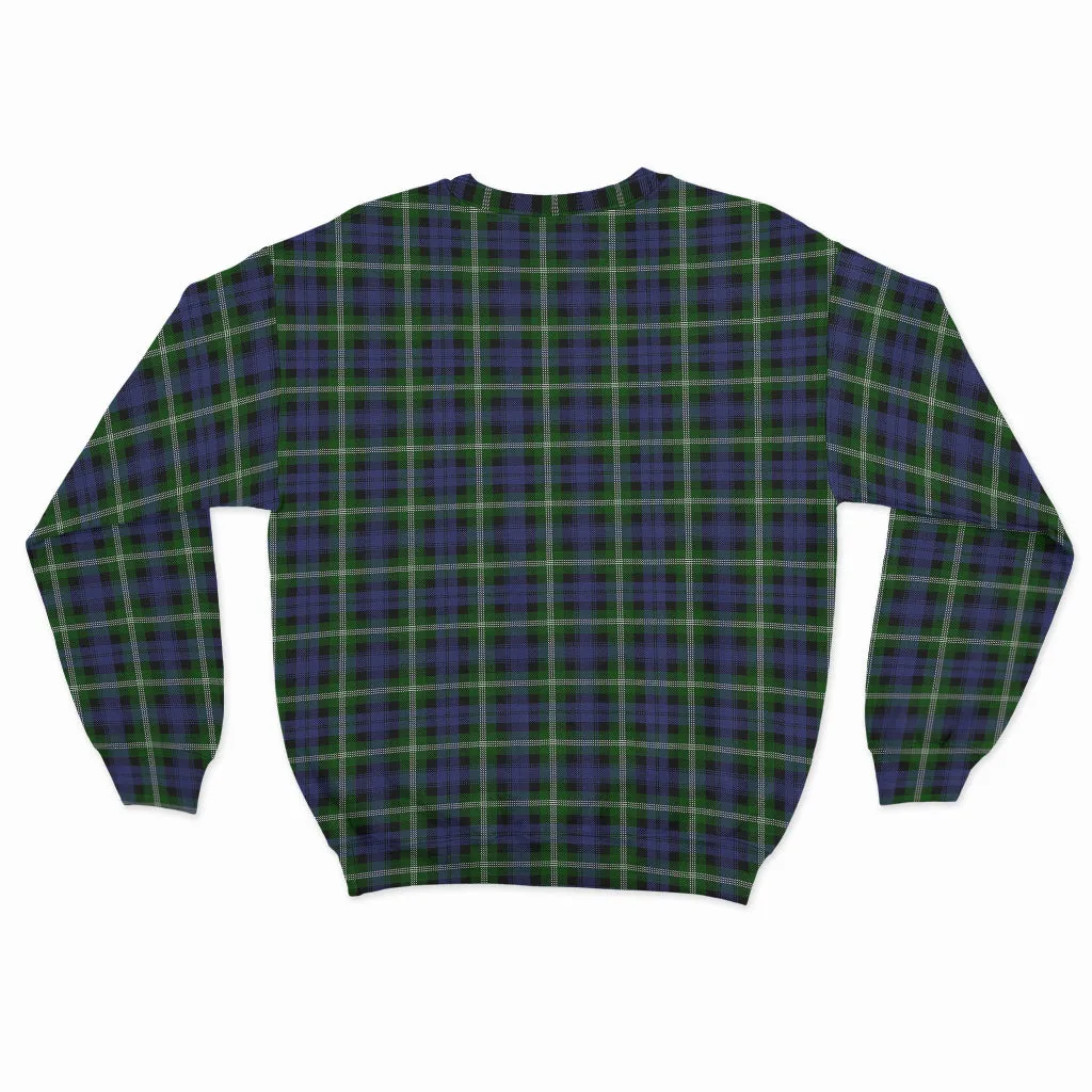 Baillie (Bailey) Tartan Sweatshirt with Family Crest