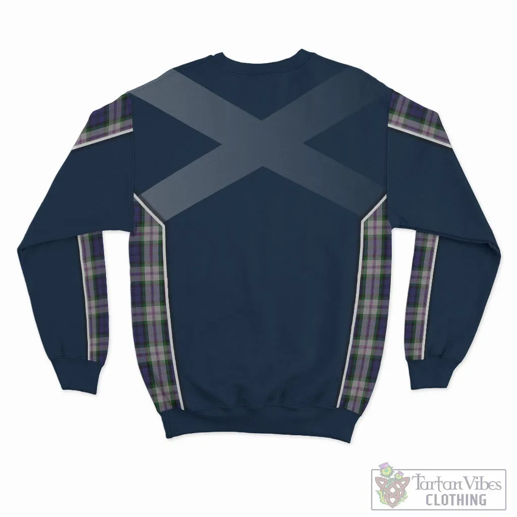 Baird Dress Tartan Sweatshirt with Family Crest and Scottish Thistle Vibes Sport Style