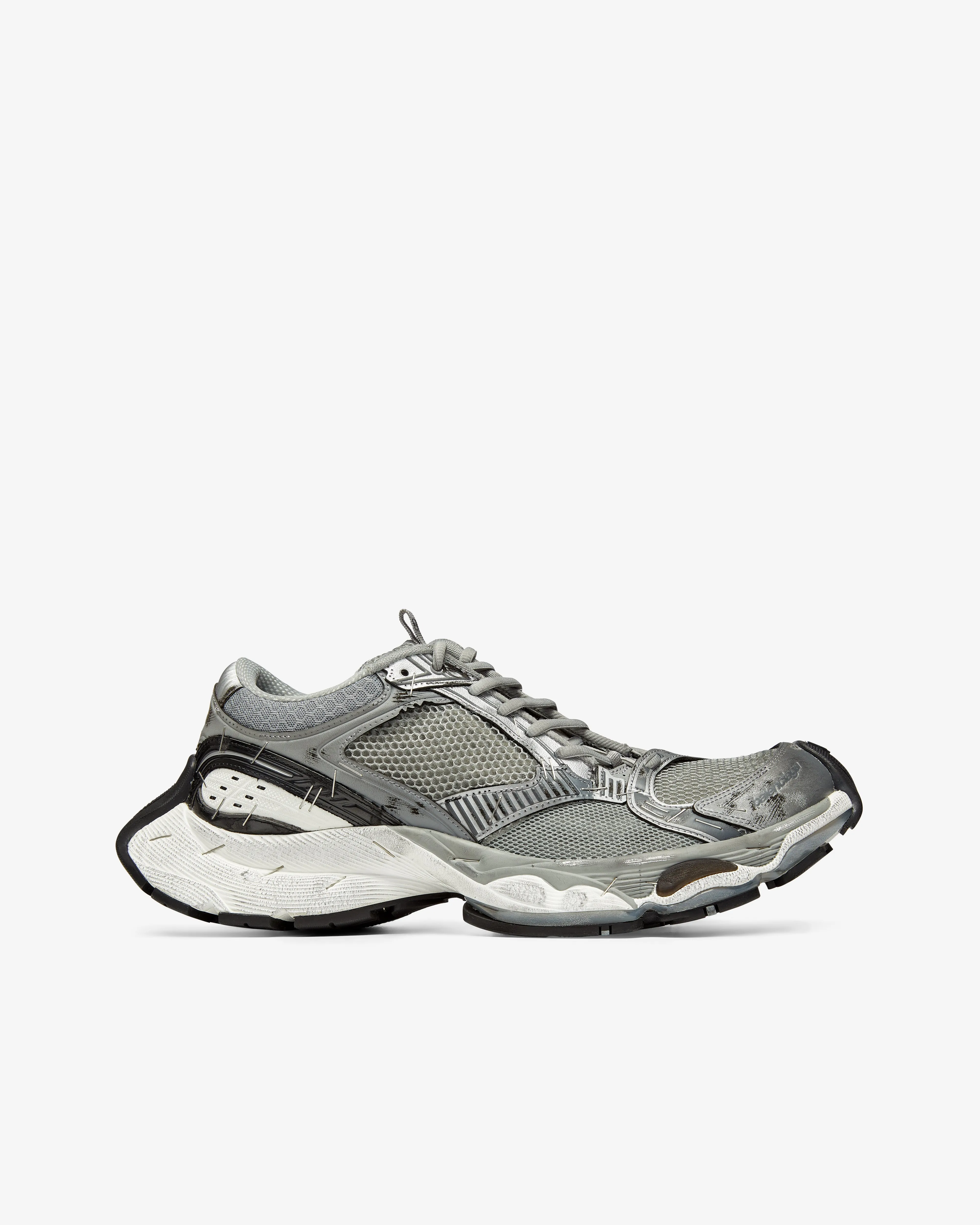 Balenciaga - Men's Stapler Sneaker - (Grey/Silver)