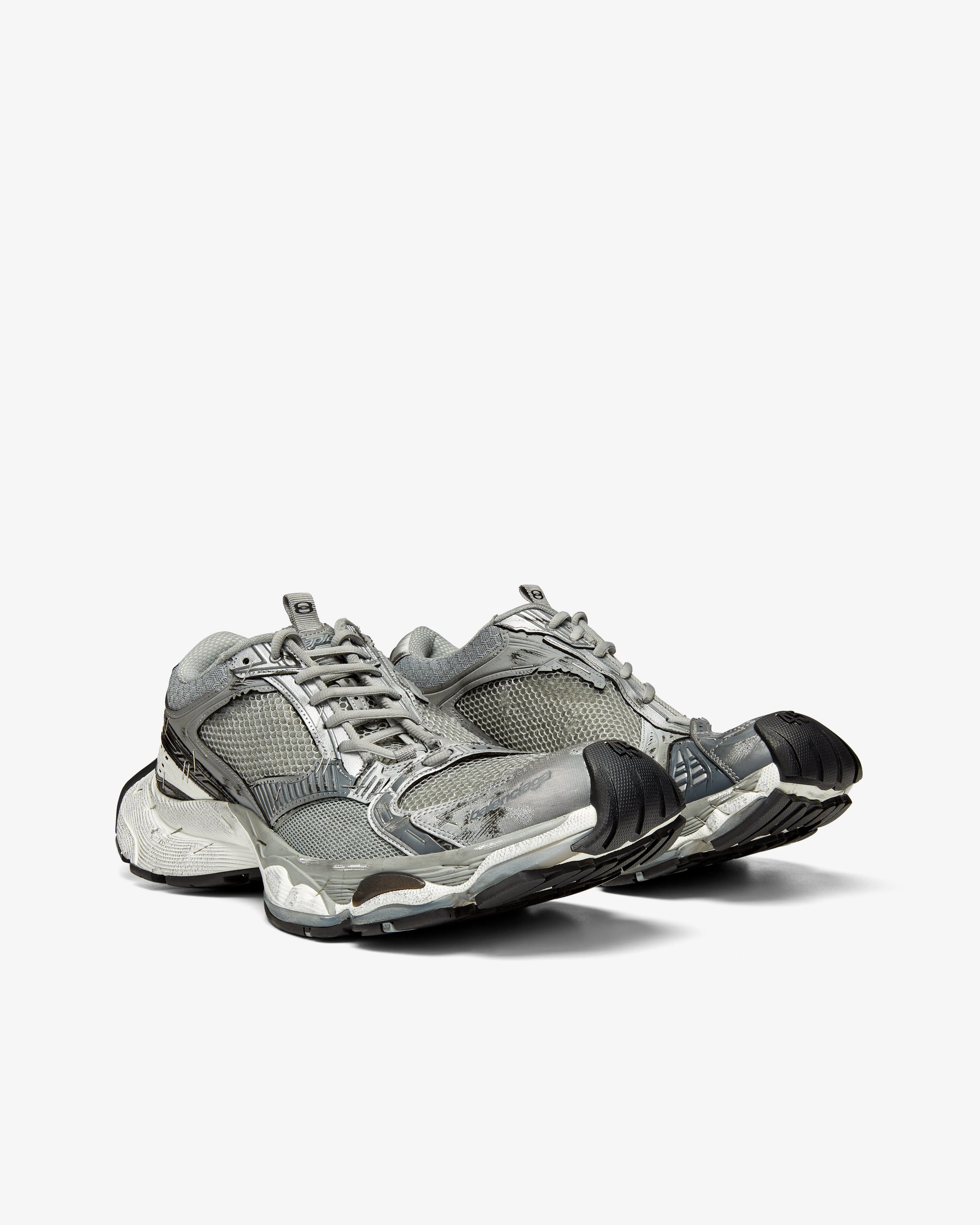 Balenciaga - Men's Stapler Sneaker - (Grey/Silver)