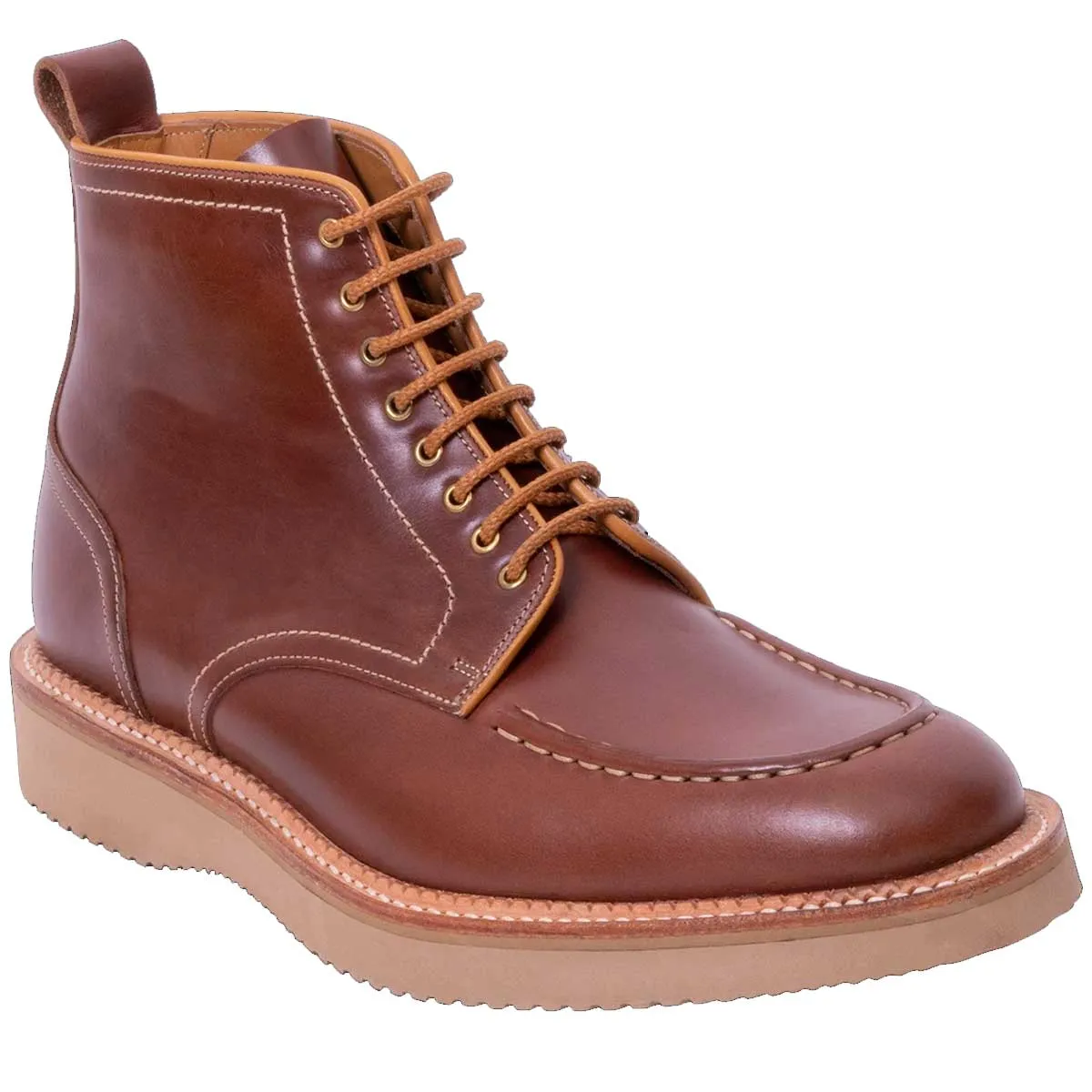 BARKER Indiana Boots - Mens - Brown Waxy Calf