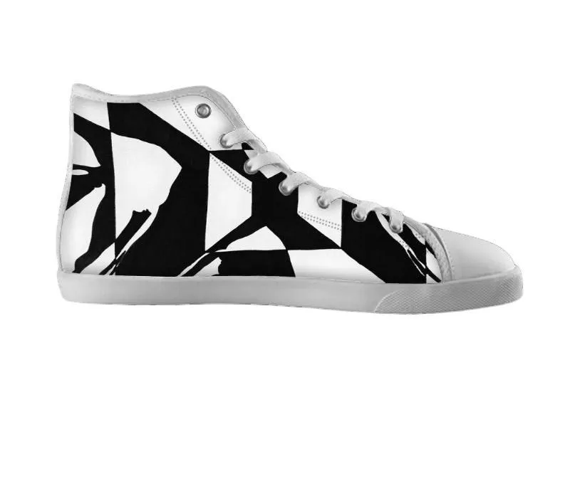 Black & White Angel Fish Shoes