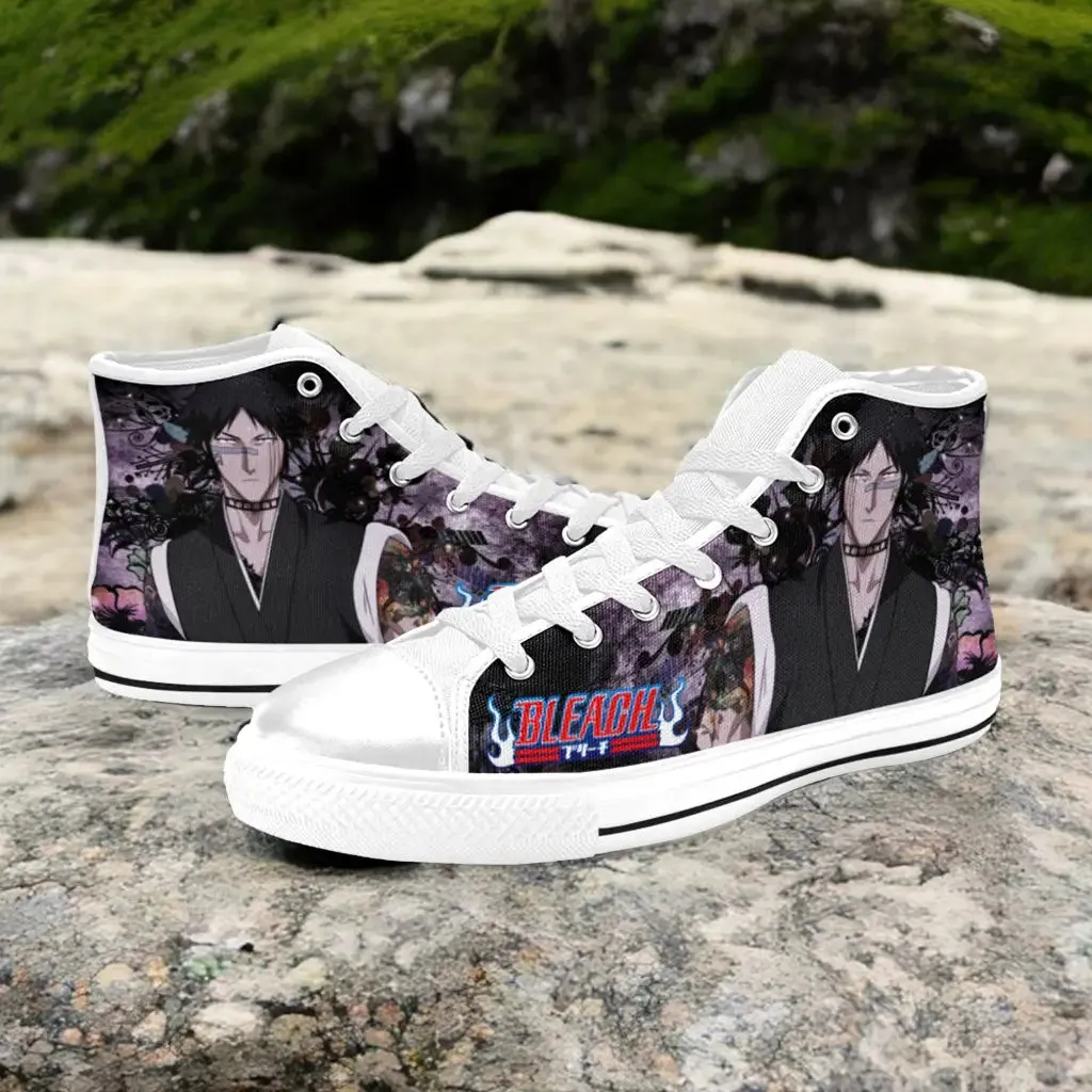 Bleach Shuhei Hisagi Shoes High Top Sneakers for Kids and Adults