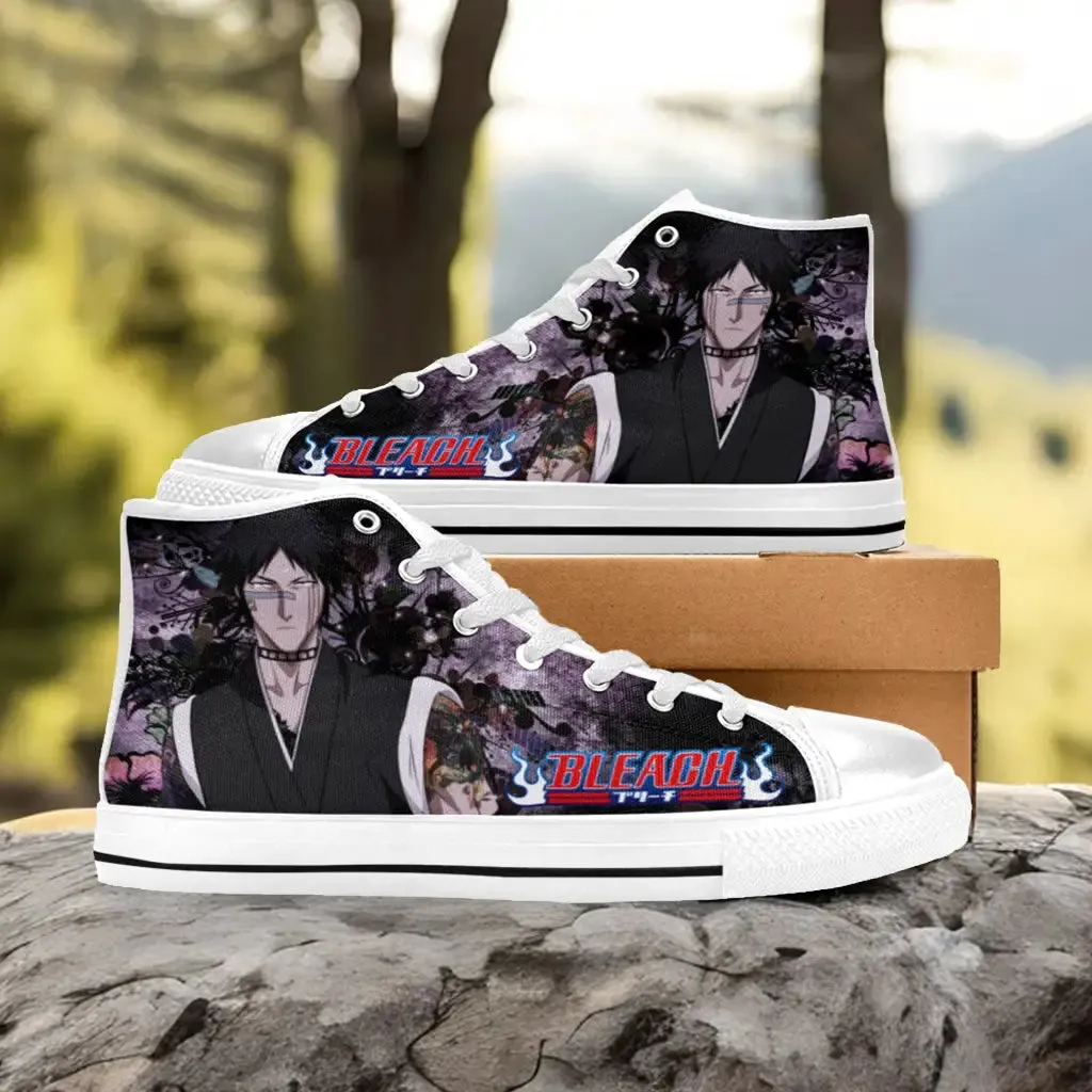 Bleach Shuhei Hisagi Shoes High Top Sneakers for Kids and Adults