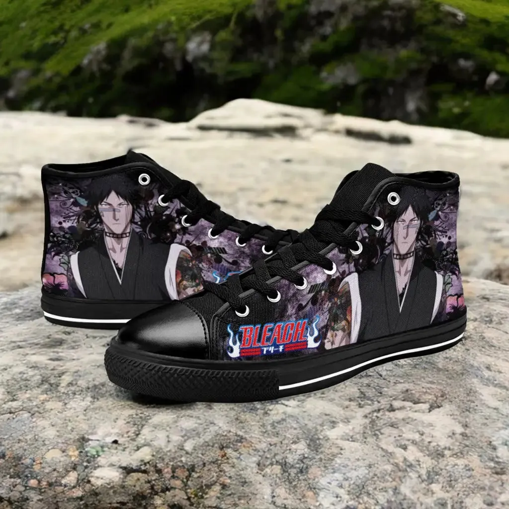 Bleach Shuhei Hisagi Shoes High Top Sneakers for Kids and Adults