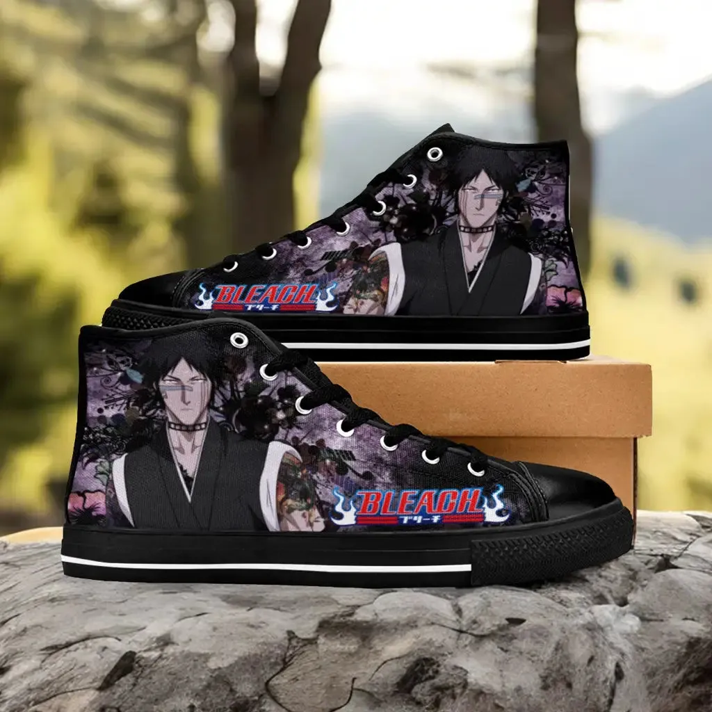 Bleach Shuhei Hisagi Shoes High Top Sneakers for Kids and Adults