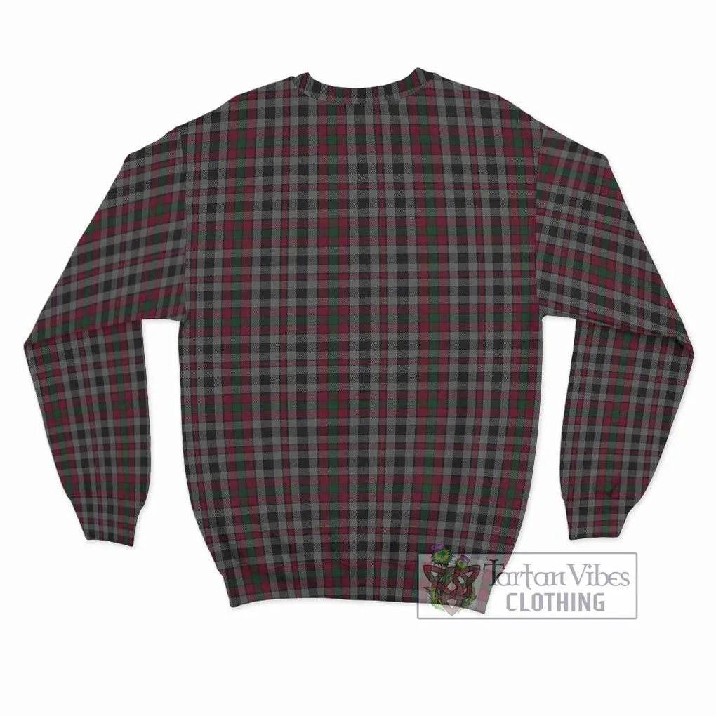 Borthwick Tartan Sweatshirt with Family Crest DNA In Me Style