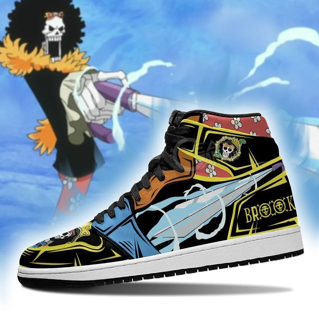 Brook Sword Sneakers Custom Anime OP Shoes