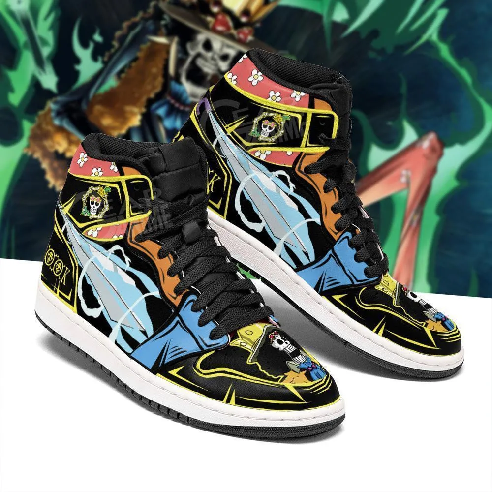 Brook Sword Sneakers Custom Anime OP Shoes