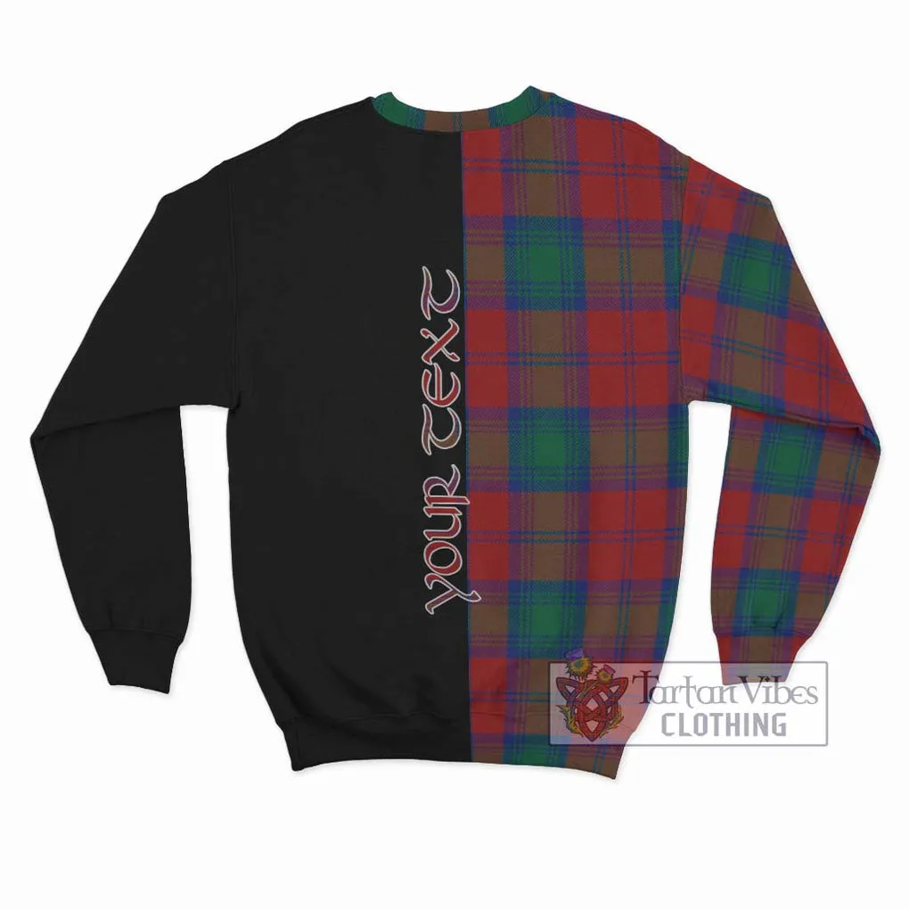 Byres (Byses) Tartan Sweatshirt with Family Crest and Half Of Me Style