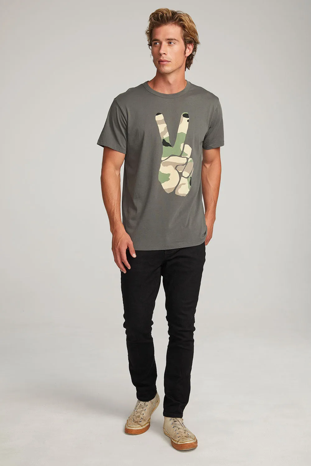 Camo Peace Mens Tee