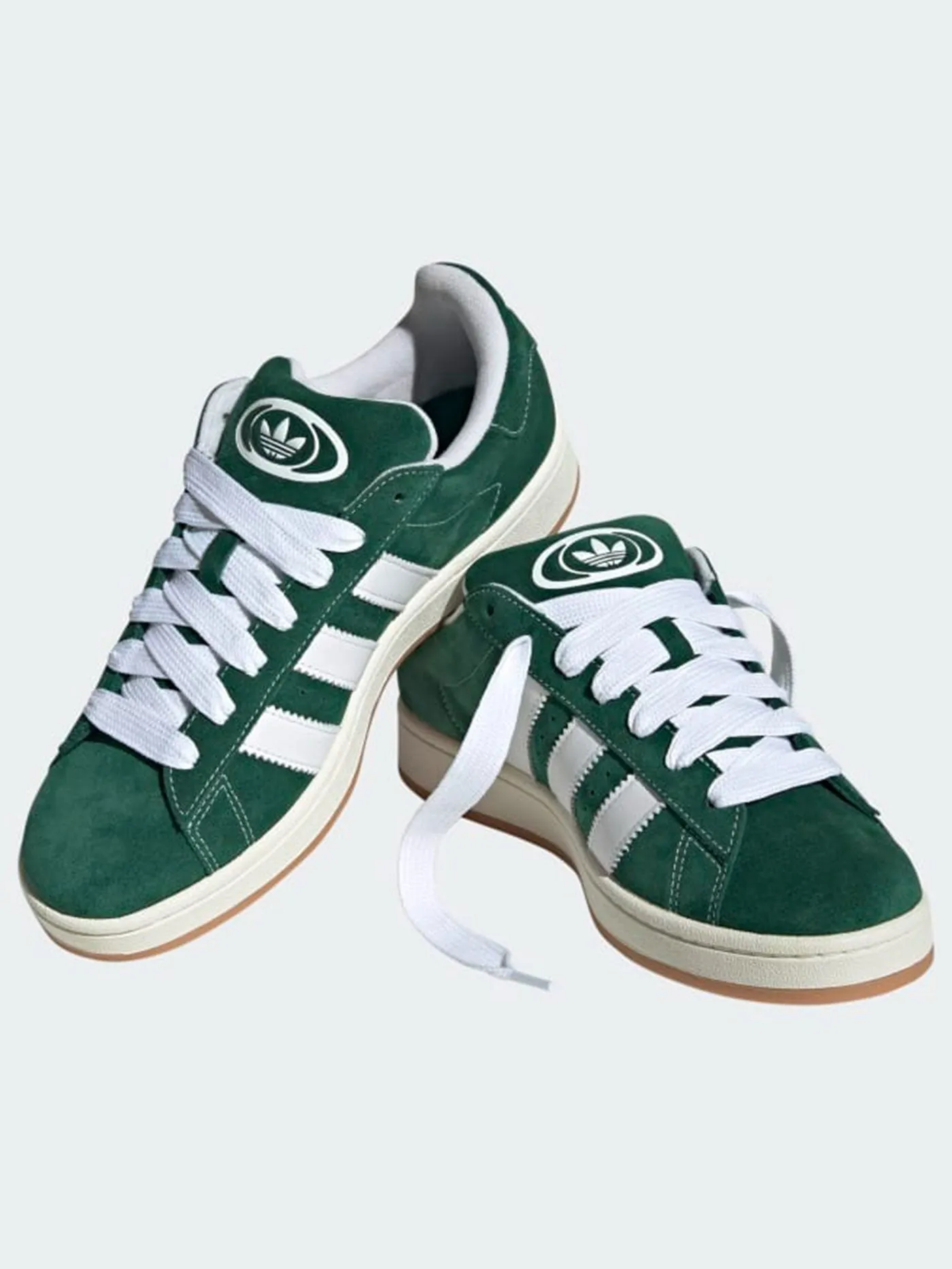 Campus 00s Dark Green/White/Off White Shoes