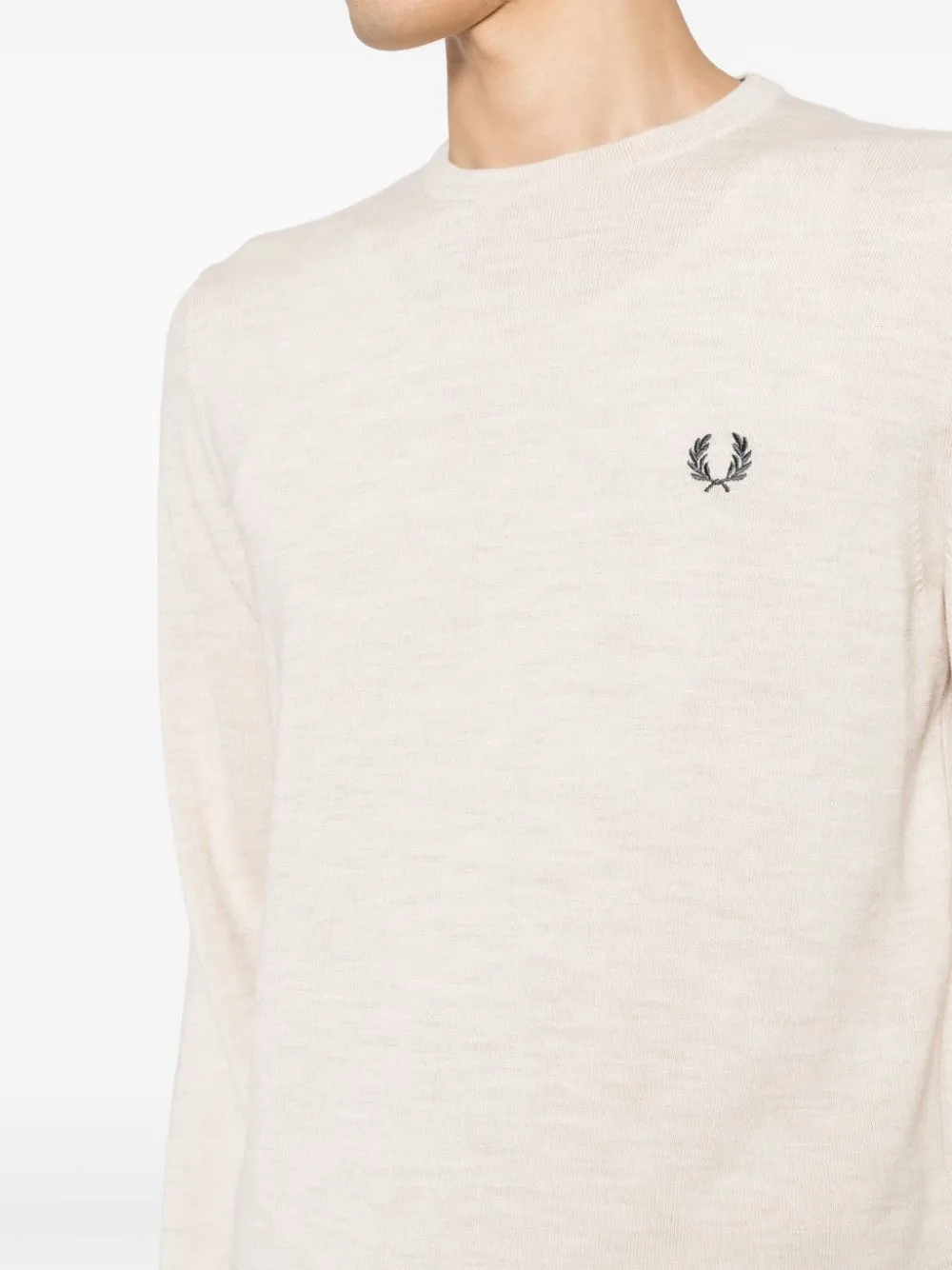 classic crew-neck jumper