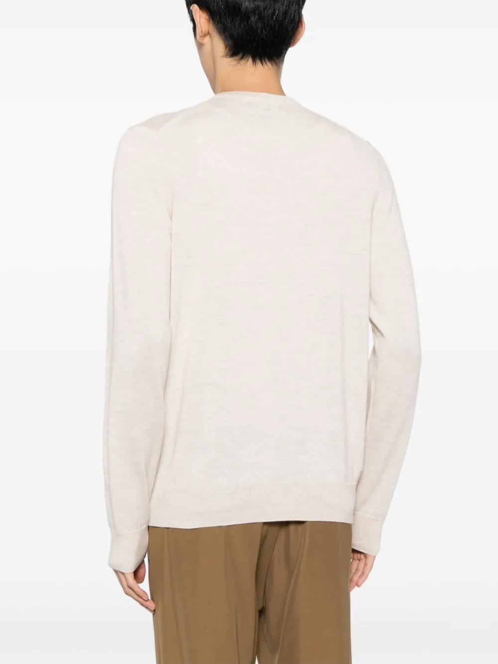 classic crew-neck jumper