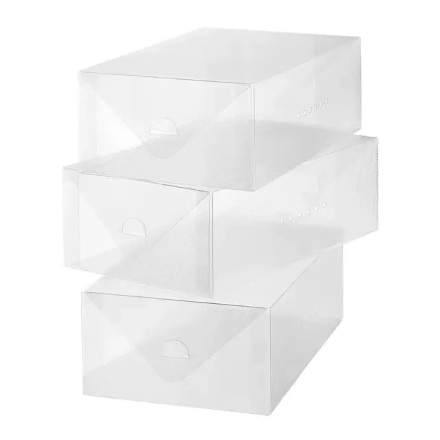 Clear Shoe Storage Box - Mens