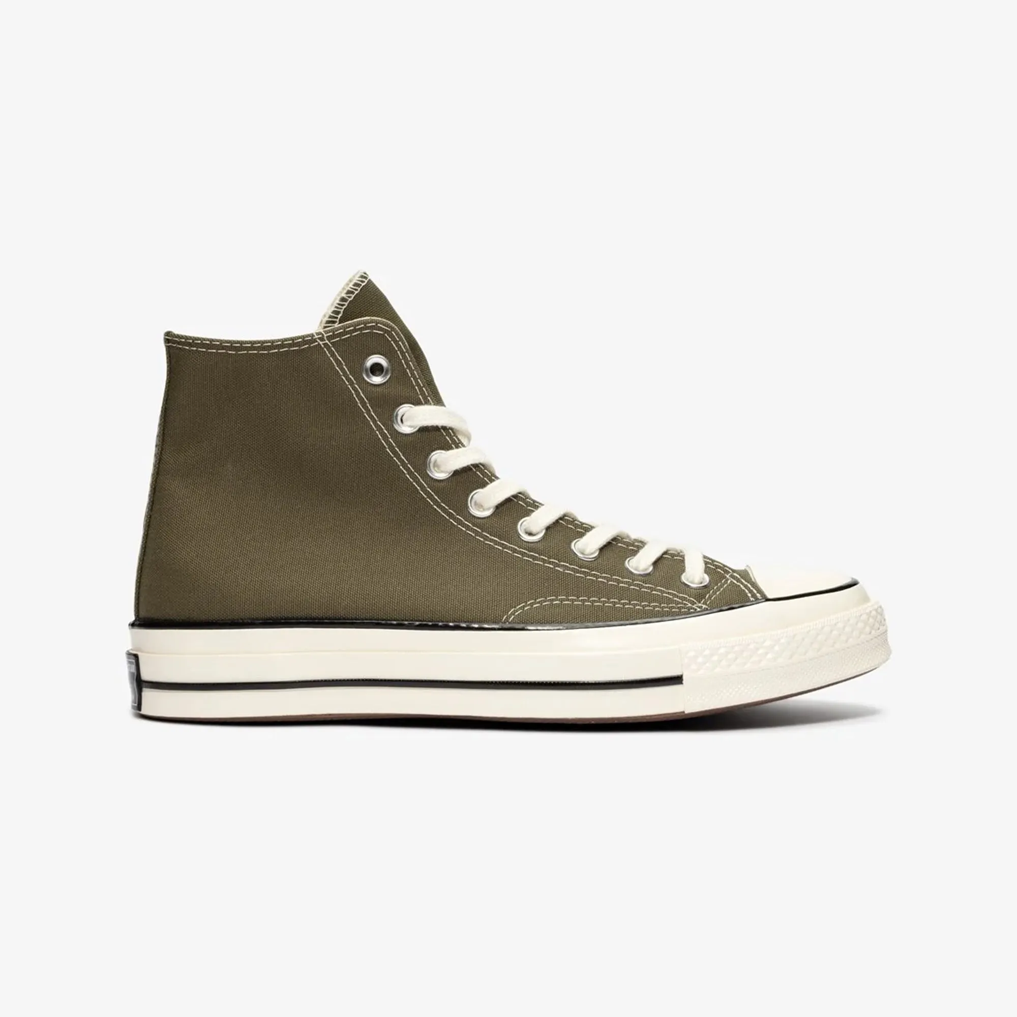 Converse | CHUCK 70 CANVAS  { EGRET/BLACK