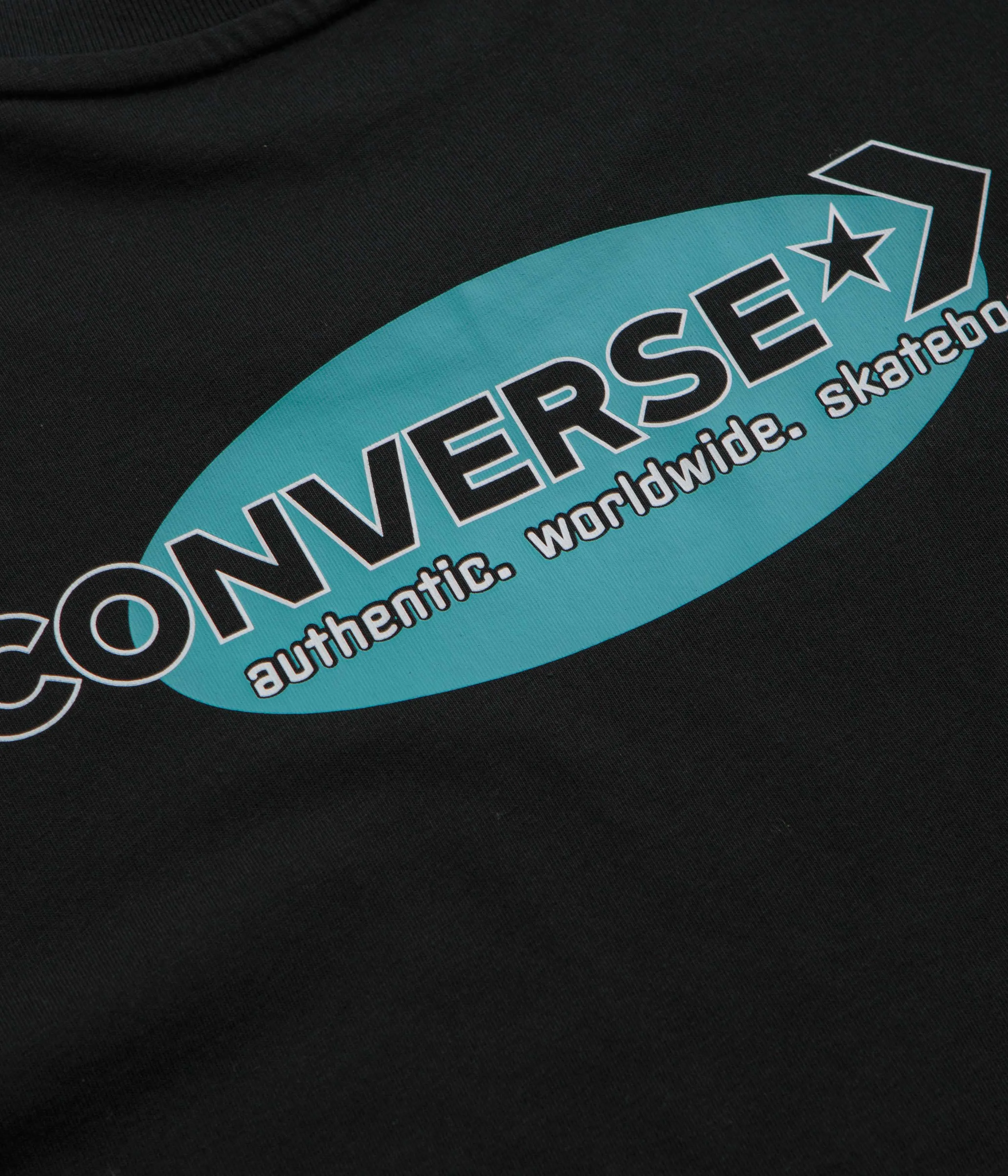 Converse Classic Skateboarding T-Shirt - Converse Black